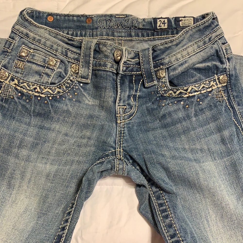 Miss me cropped jeans